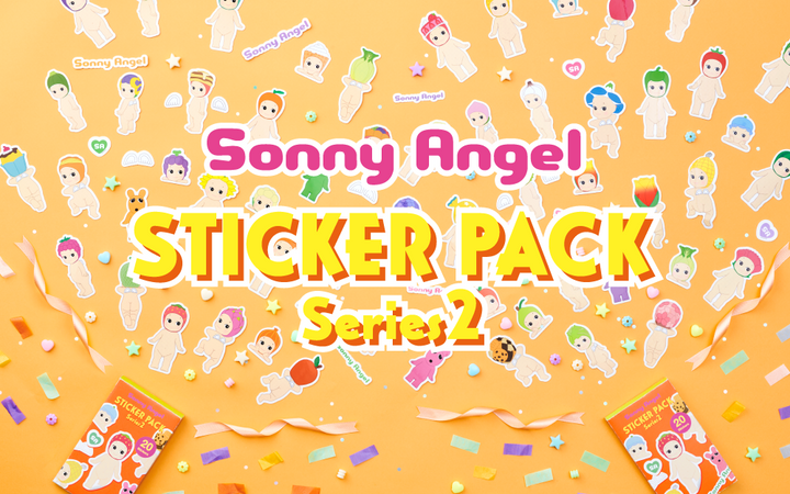 Sonny Angel Sticker Pack - Series 2 - Display Pocket Choice